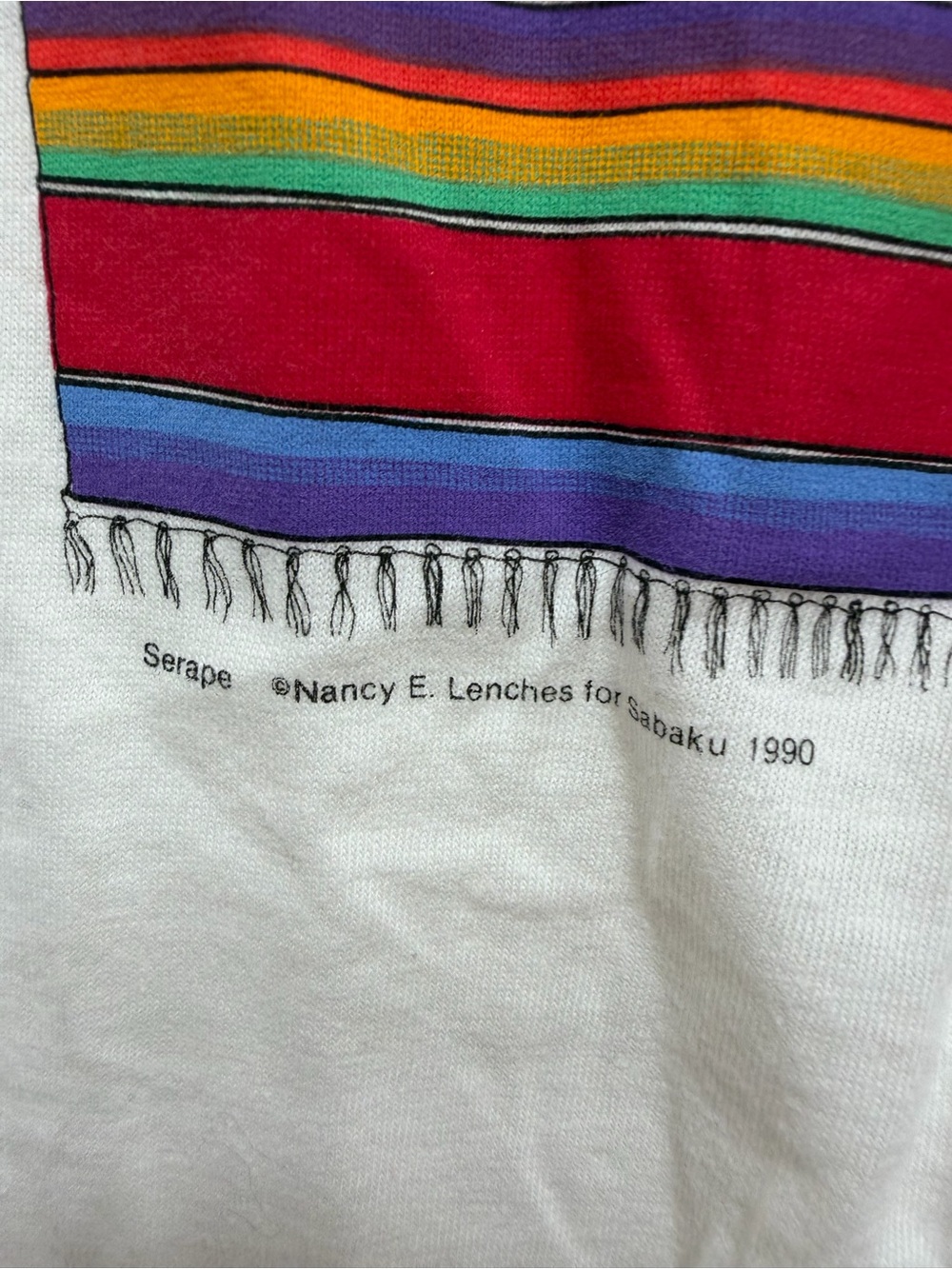 Vintage Nancy Lenches Art Print Tshirt M View 3